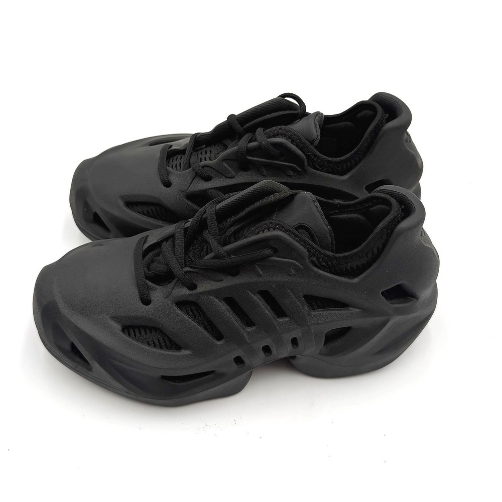 Adidas adiFOM Q Youth Triple Black Foam Sneakers IF6586 Size 5.5Y